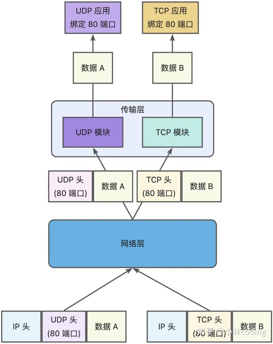 tcp/udp数据流程